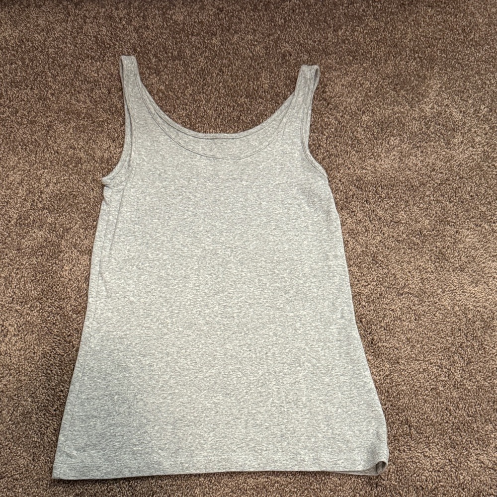 a new day Light Gray Tank Top
